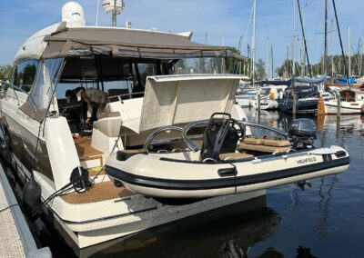 Prestige 500S met garage voor Highfield