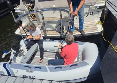 Linssen 45.0 GL sedan voor Highfield met LINAK actuator in Maasbracht